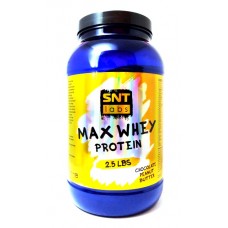 Max Whey protein 2.5 lbs chocolate peanut butter